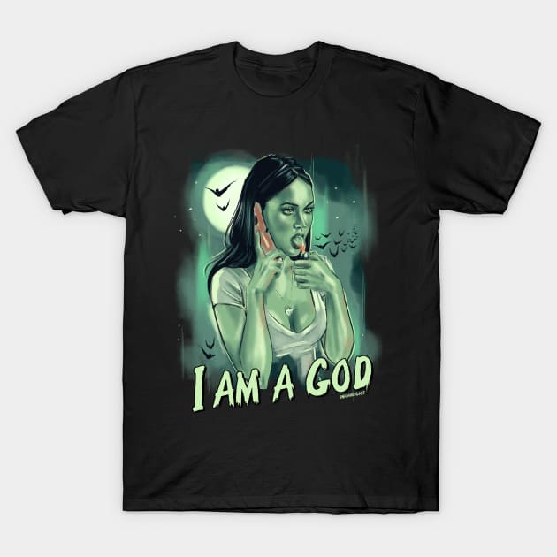 I am a God T-Shirt by BwanaDevilArt T-Shirt by BwanaDevilArt